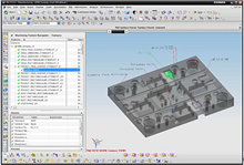 Recognition of geometrical features of the workpiece (mold base) in NX CAM program [6]